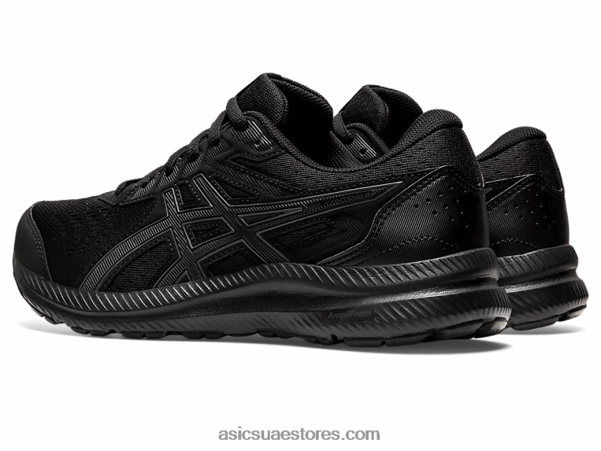 Asics أسود / رمادي الناقل جل-كونتيند 8 2N24DJ2681