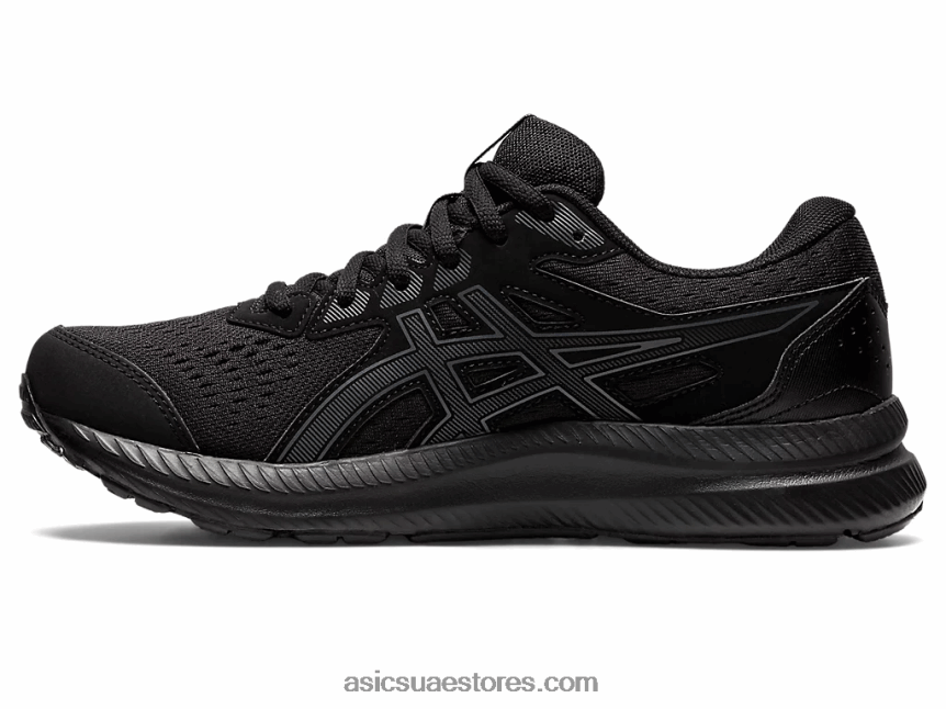 Asics أسود / رمادي الناقل جل-كونتيند 8 2N24DJ2681