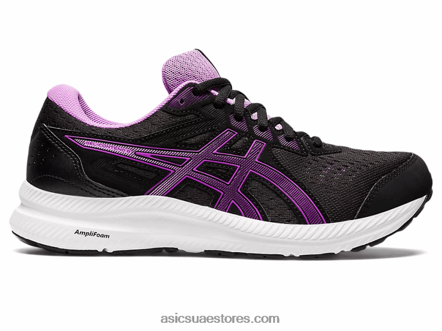 Asics زهرة اوركيد سوداء جل-كونتيند 8 2N24DJ2683