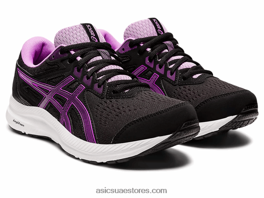 Asics زهرة اوركيد سوداء جل-كونتيند 8 2N24DJ2683