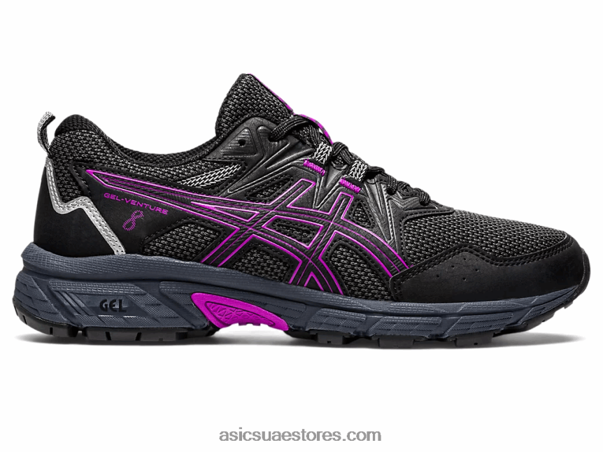 Asics زهرة اوركيد سوداء جل فينشر 8 2N24DJ2710