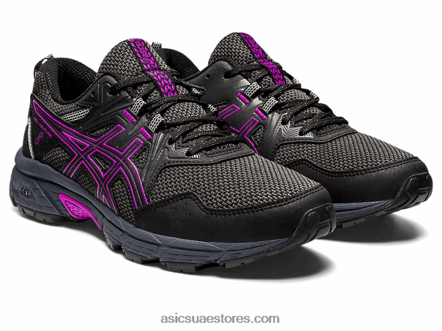 Asics زهرة اوركيد سوداء جل فينشر 8 2N24DJ2710