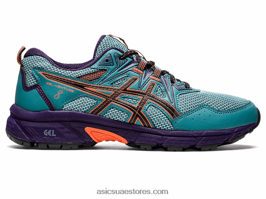 Asics ضبابي الصنوبر / نوفا البرتقالي جل فينشر 8 2N24DJ2879