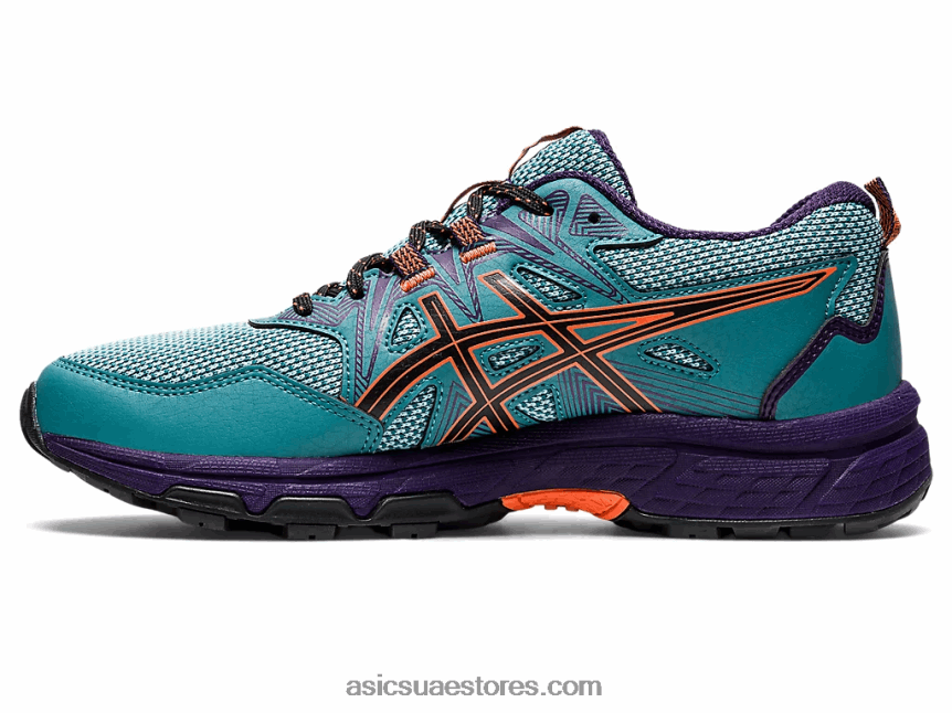 Asics ضبابي الصنوبر / نوفا البرتقالي جل فينشر 8 2N24DJ2879