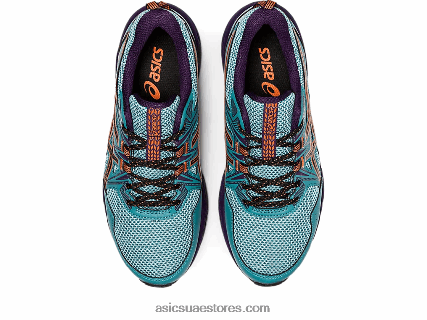 Asics ضبابي الصنوبر / نوفا البرتقالي جل فينشر 8 2N24DJ2879