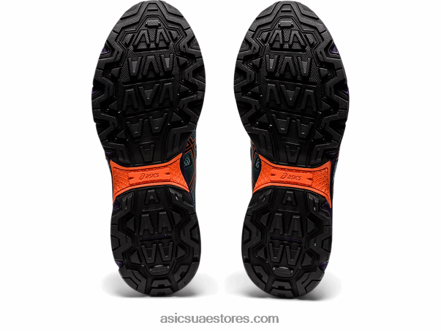 Asics ضبابي الصنوبر / نوفا البرتقالي جل فينشر 8 2N24DJ2879