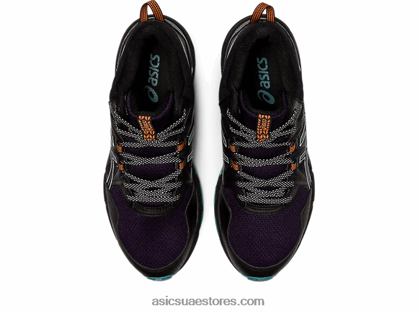 Asics أسود / سماء ناعمة جل فينشر 8 متر 2N24DJ2898