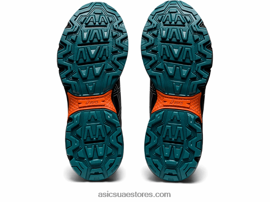 Asics أسود / سماء ناعمة جل فينشر 8 متر 2N24DJ2898