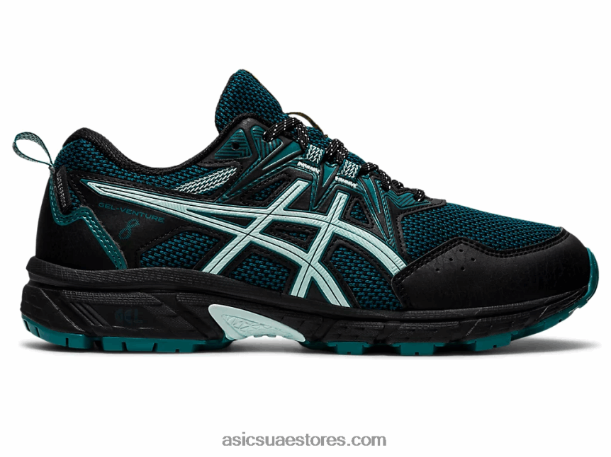 Asics أسود / بحر هادئ جل فينشر 8 2N24DJ2948