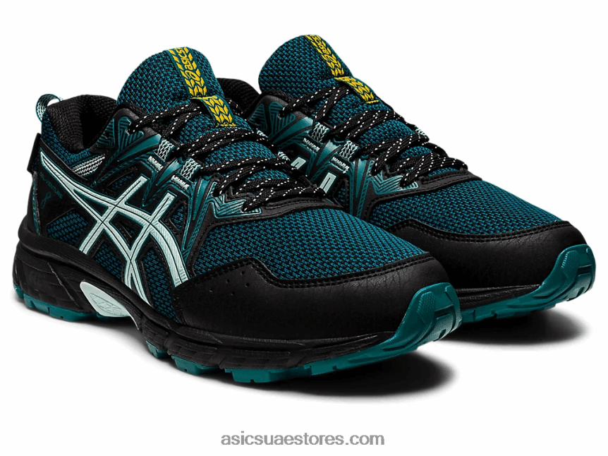 Asics أسود / بحر هادئ جل فينشر 8 2N24DJ2948