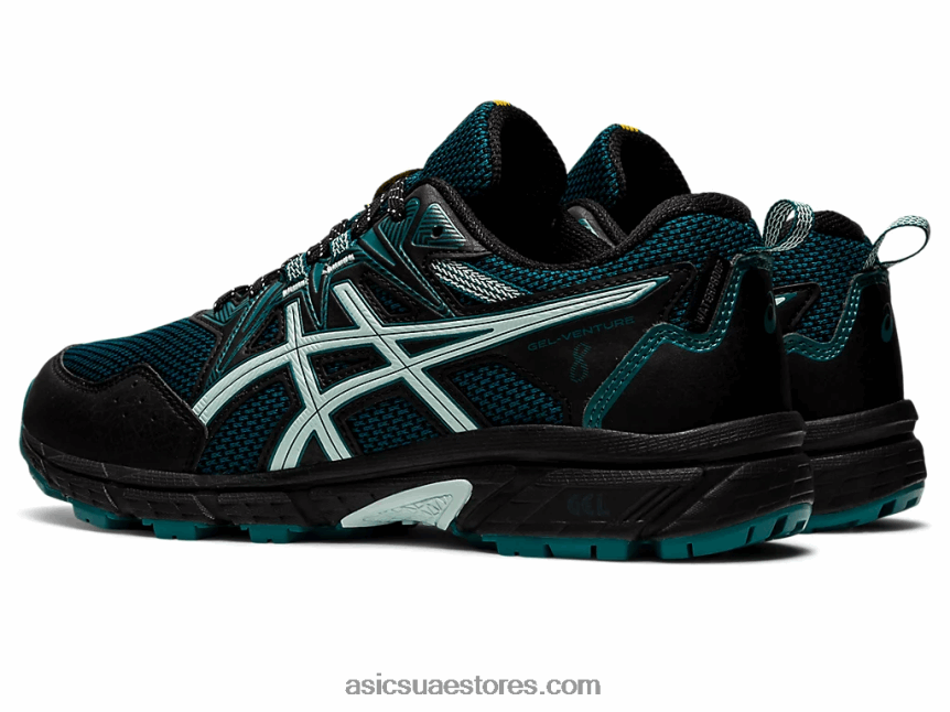 Asics أسود / بحر هادئ جل فينشر 8 2N24DJ2948