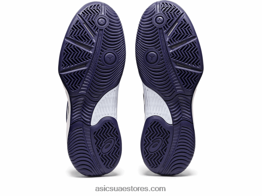 Asics الغوص الأزرق / الأبيض لعبة جل 8 2N24DJ3098
