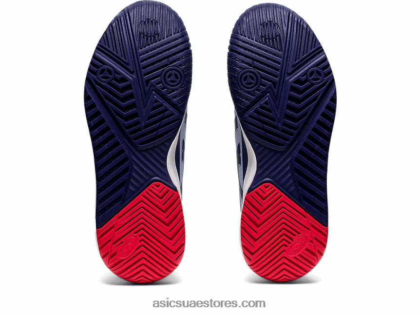 Asics السماء الناعمة / الغوص الأزرق دقة هلام 8 واسعة 2N24DJ3107