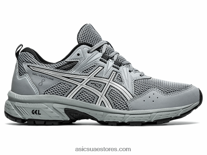 Asics صفيحة صخرية / فضة نقية جل فينشر 8 عريض 2N24DJ3170