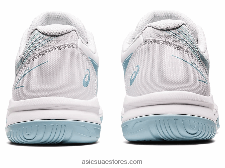Asics أبيض / دخان أزرق لعبة جل 8 2N24DJ3192