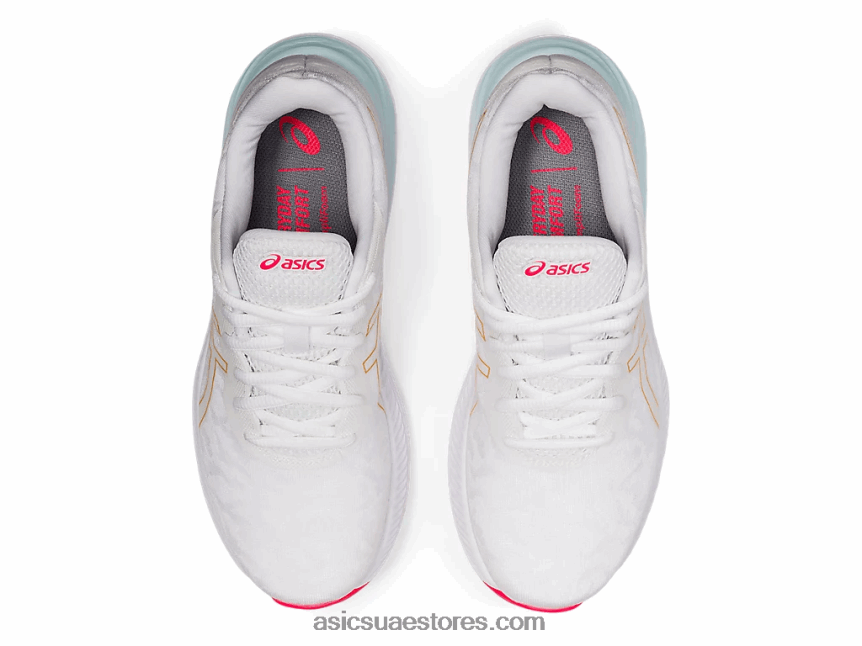 Asics أبيض / شمبانيا جل اكسايت 8 2N24DJ3195
