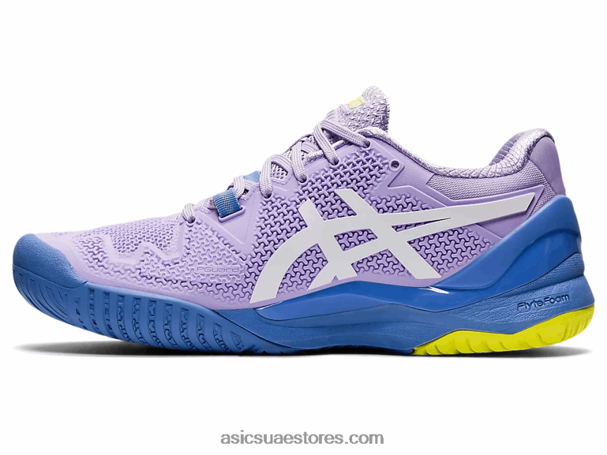 Asics موراساكي / أبيض هلام القرار 8 2N24DJ3260