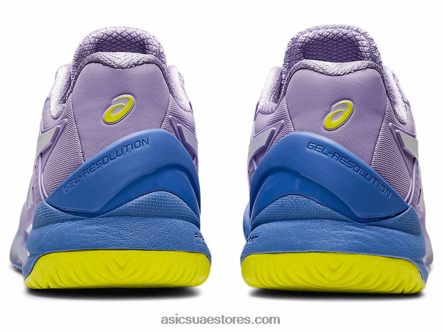 Asics موراساكي / أبيض هلام القرار 8 2N24DJ3260