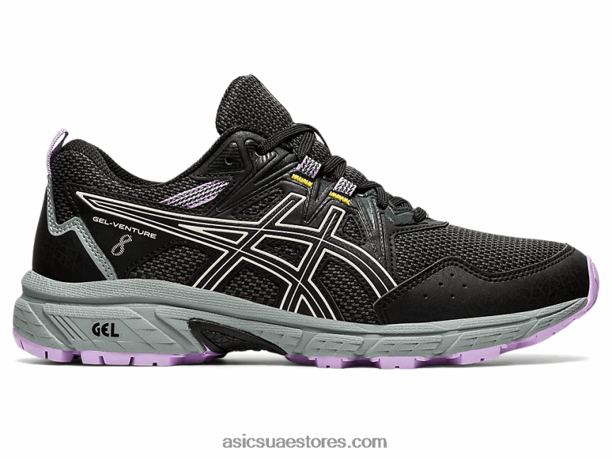 Asics أسود / عاجي جل فينشر 8 2N24DJ3443