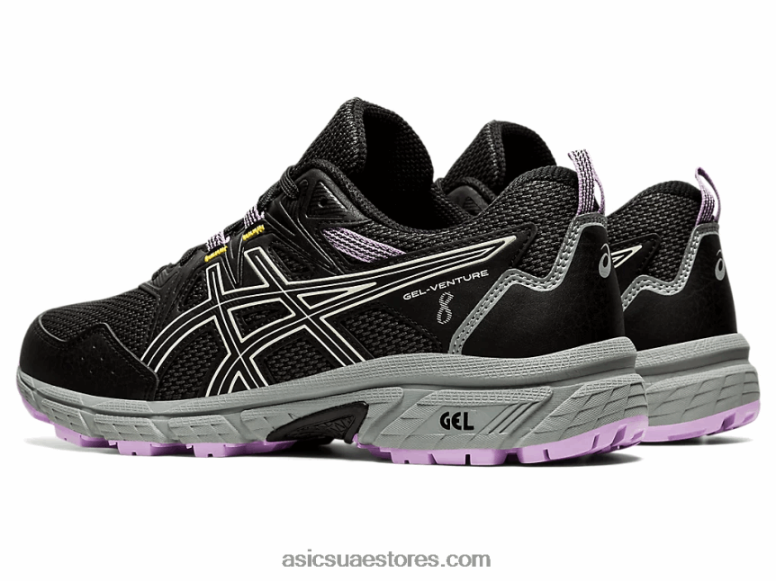 Asics أسود / عاجي جل فينشر 8 2N24DJ3443