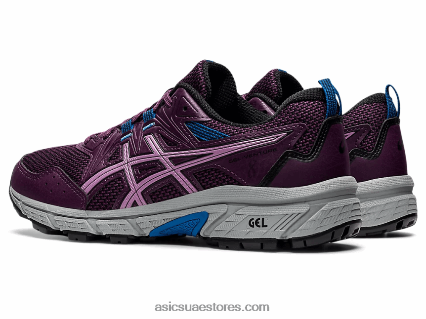 Asics البرقوق العميق / أسود جل فينشر 8 2N24DJ3515