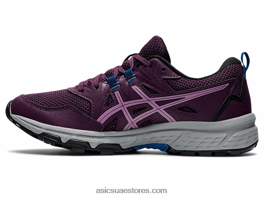Asics البرقوق العميق / أسود جل فينشر 8 2N24DJ3515