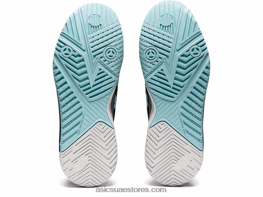 Asics نيلي فاتح / أزرق شفاف دقة هلام 8 واسعة 2N24DJ3521