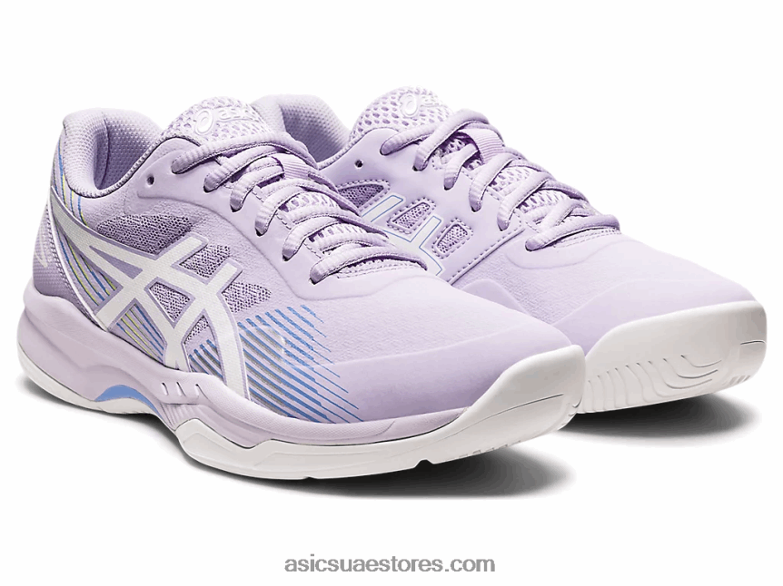 Asics موراساكي / أبيض لعبة جل 8 2N24DJ3529