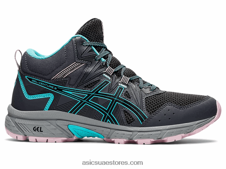 Asics الجرافيت الرمادي / النعناع الجليدي جل فينشر 8 متر 2N24DJ3566