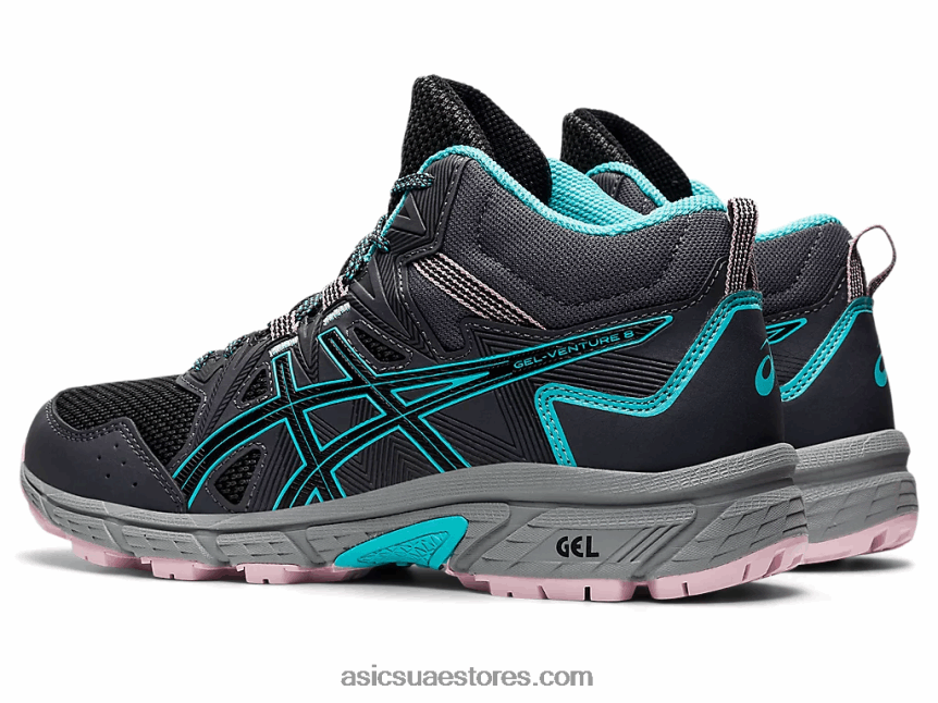 Asics الجرافيت الرمادي / النعناع الجليدي جل فينشر 8 متر 2N24DJ3566
