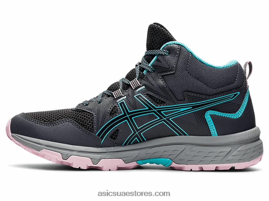 Asics الجرافيت الرمادي / النعناع الجليدي جل فينشر 8 متر 2N24DJ3566