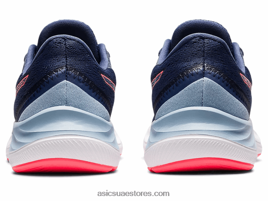 Asics أزرق رعدى / مرجان متوهج جل اكسايت 8 عريض 2N24DJ3595