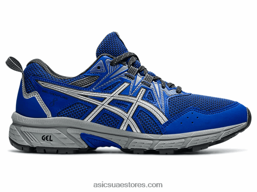 Asics اللازورد الأزرق / الفضة النقية جل فينشر 8 2N24DJ3630