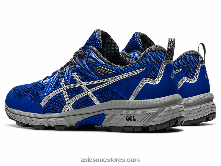 Asics اللازورد الأزرق / الفضة النقية جل فينشر 8 2N24DJ3630