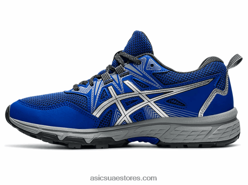 Asics اللازورد الأزرق / الفضة النقية جل فينشر 8 2N24DJ3630