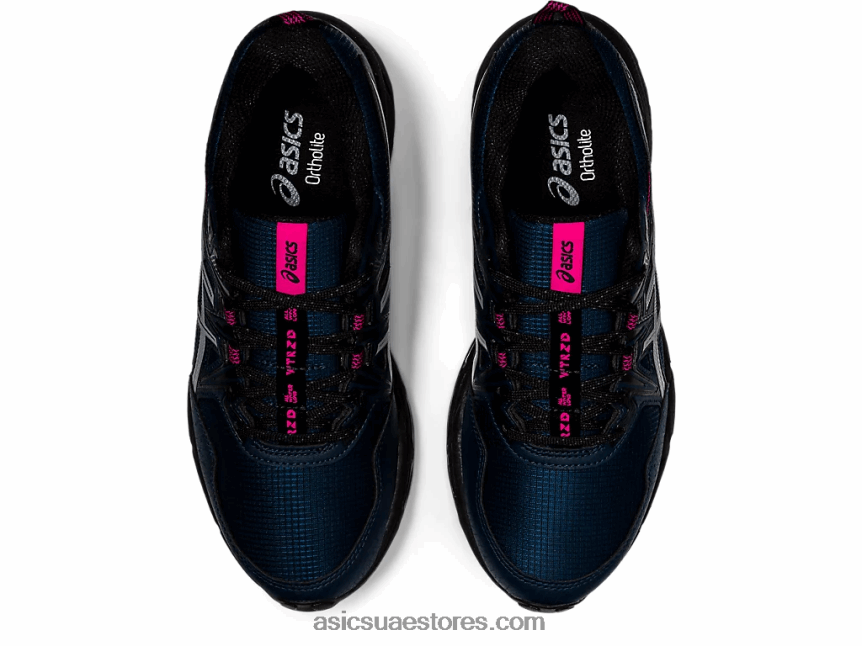 Asics الهذيان الأزرق / الوردي الفرنسي جل فينشر 8 مخرز 2N24DJ3634
