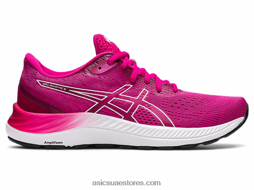 Asics الهذيان الوردي / الأبيض جل اكسايت 8 2N24DJ3710