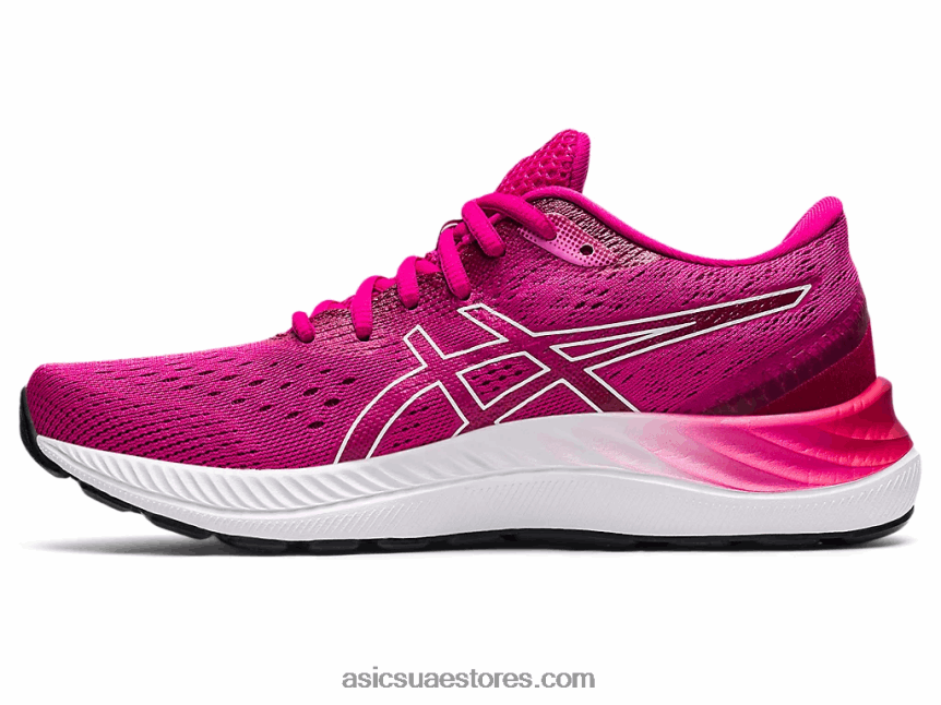 Asics الهذيان الوردي / الأبيض جل اكسايت 8 2N24DJ3710