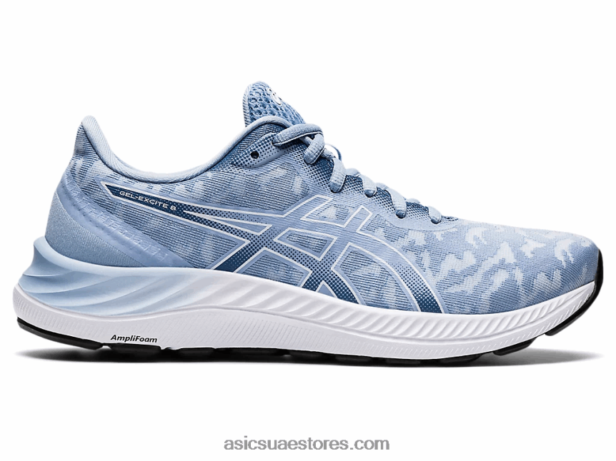 Asics ضباب / أبيض جل اكسايت 8 2N24DJ3853