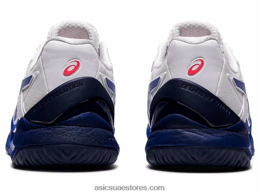 Asics أبيض / لازورد أزرق هلام القرار 8 2N24DJ3867