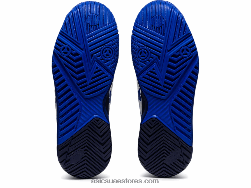 Asics أبيض / لازورد أزرق هلام القرار 8 2N24DJ3867