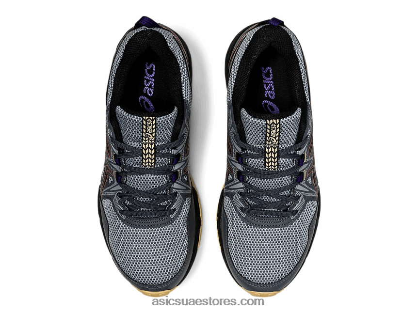 Asics الناقل الرمادي / الطوب الأحمر جل فينشر 8 عريض 2N24DJ3938