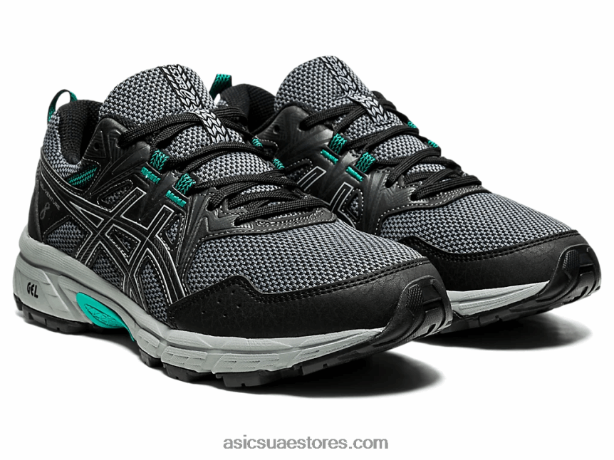 Asics صخرة سوداء / صخرية جل فينشر 8 عريض 2N24DJ3946