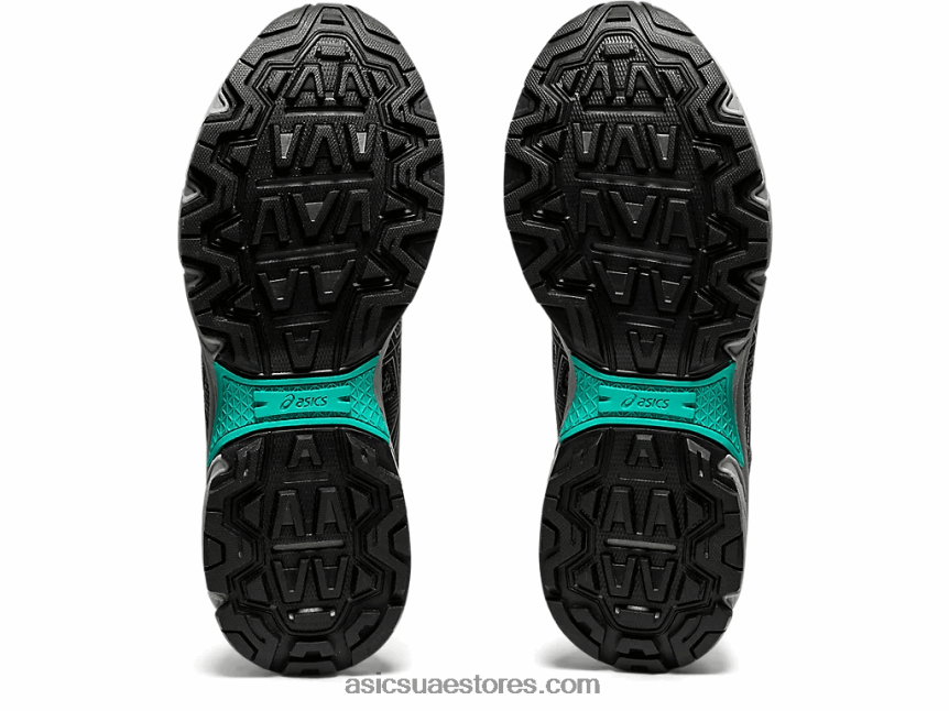 Asics صخرة سوداء / صخرية جل فينشر 8 عريض 2N24DJ3946