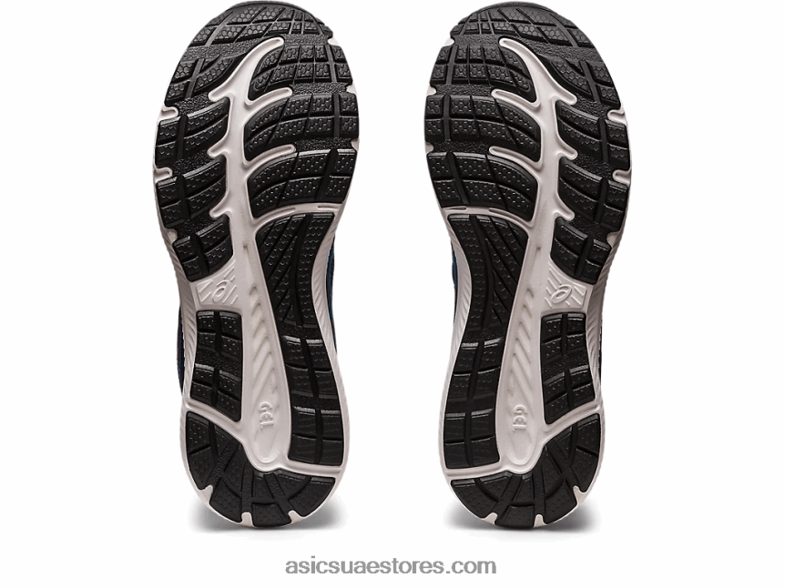 Asics أزرق نيلي / أزرق الجزيرة جل يحتوي على 8 عريض إضافي 2N24DJ395