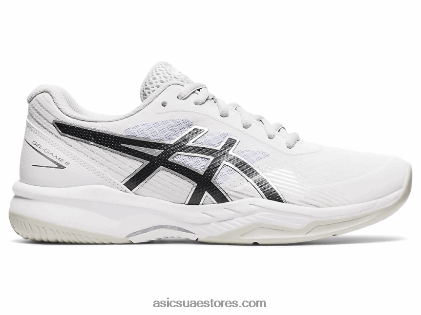 Asics أبيض أسود لعبة جل 8 2N24DJ4023