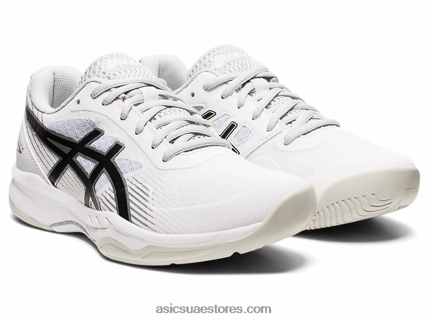 Asics أبيض أسود لعبة جل 8 2N24DJ4023