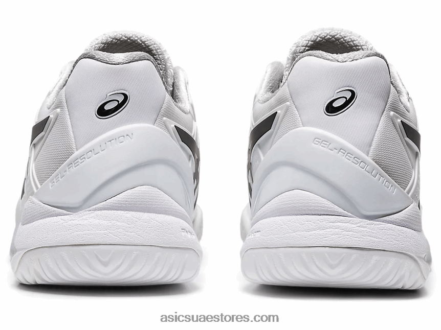 Asics أبيض أسود هلام القرار 8 2N24DJ4152