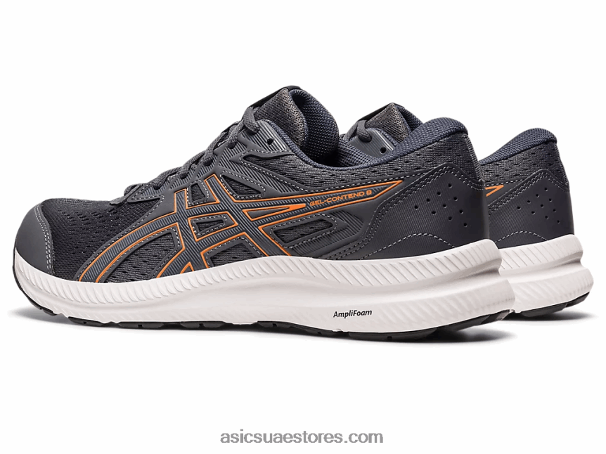 Asics رمادي الناقل / حاضرة جل يحتوي على 8 عريض إضافي 2N24DJ417