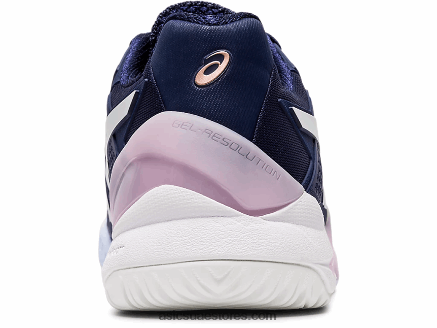 Asics معطف طاووس / أبيض هلام القرار 8 2N24DJ4185